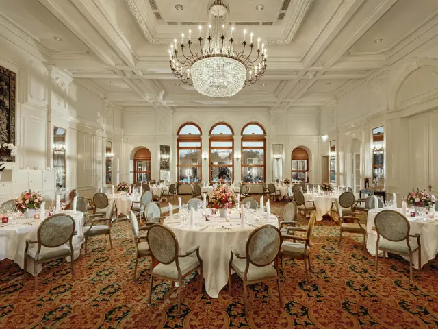 Festsaal Ritz Bankettbestuhlung