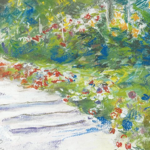 Liebermann Max Vordergarten (Wannsee) 1929