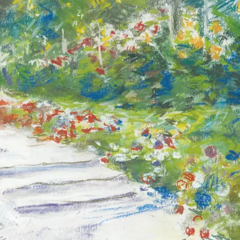 Liebermann Max Vordergarten (Wannsee) 1929
