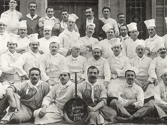 Küchenbrigade Grand Hotel National anno 1914