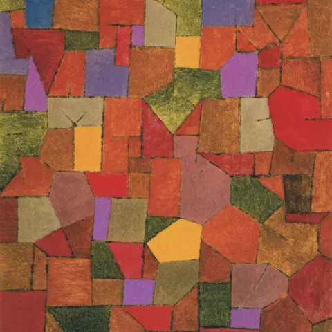 Klee Paul, Bergdorf(Herbstlich), 1934. Museum Sammlung Rosengart, Luzern. The Rosengart Collection Museum, Lucerne. (1)